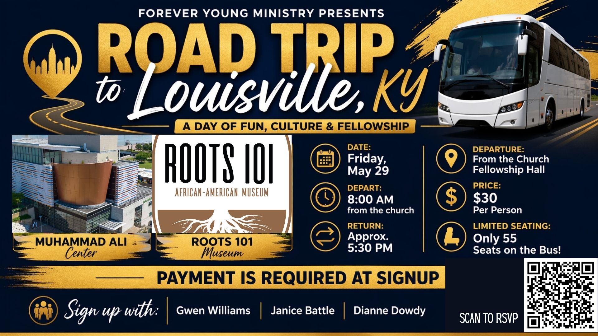 Forever Young Ministry Road Trip 